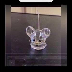 Vintage Swarovski Mouse Figurine.